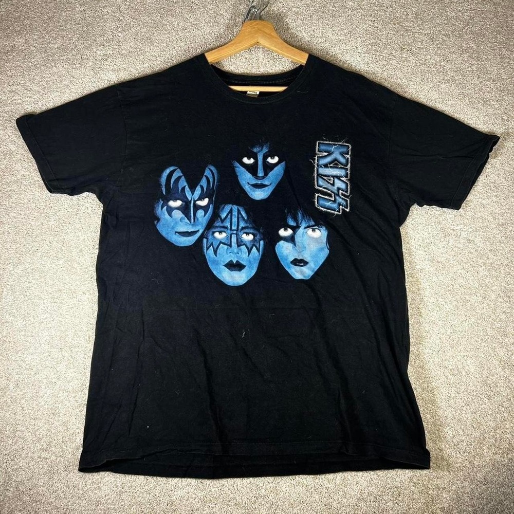 Vintage 2006 Kiss Creatures of the night double sided rock band t-shirt Size L
